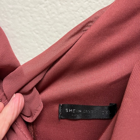 Long formal mauve dress 2X - Picture 3 of 3